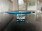 Prachtige blauwe mondgeblazen schaal Bonny Krosno, Ophalen of Verzenden