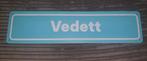 Vedett wandbord, Ophalen of Verzenden, Nieuw