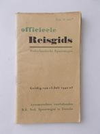 NS Nederlandse Spoorwegen - Officieele Reisgids 13 juli 1942, Ophalen of Verzenden, Gebruikt, Trein, Overige typen