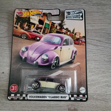 Hot Wheels VW Classic Bug Boulevard 31 lila geel beschikbaar voor biedingen