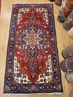 Vintage handgeknoopt oosters tapijt heriz 213x102