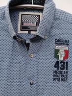 La Carrera Panamericana overhemd, State of Art, maat L, Blauw, Zo goed als nieuw, Halswijdte 41/42 (L), Ophalen