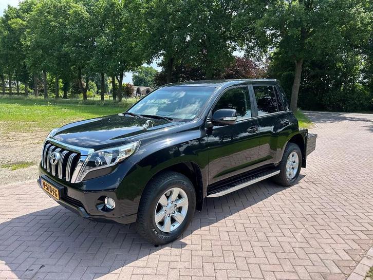 Toyota Land Cruiser grijs kenteken 5 personen (euro 6), Auto's, Bestelauto's, Bedrijf, Te koop, Airconditioning, Centrale vergrendeling