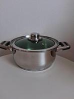 Pan 3l inductie, Huis en Inrichting, Keuken | Potten en Pannen, Ophalen of Verzenden, Zo goed als nieuw, Rvs