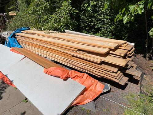 30 m2 vuren mes en groef plank - 34x230 mm, Doe-het-zelf en Verbouw, Hout en Planken, Nieuw, Plank, Vuren, Minder dan 25 mm, Ophalen of Verzenden