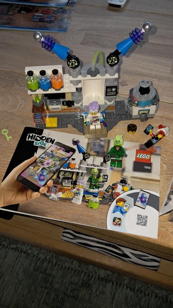 Lego Hidden Side Laboratorium - Compleet!, Ophalen of Verzenden, Zo goed als nieuw, Complete set, Lego