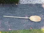 Rijststrobezem rijst stro bezem met steel rijststro veger, Tuin en Terras, Ophalen, Gebruikt, Bezem, Aledin