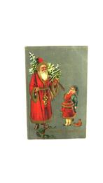 Vroolijk kerstfeest, Verzamelen, Ophalen, Voor 1920, Ongelopen, Feest(dag)