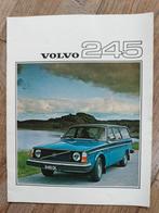 Volvo 245 Brochure - 197-, Volvo, Zo goed als nieuw, Volvo, Ophalen of Verzenden