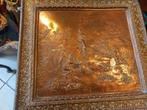 19tiende eeuwse koperen schilderij, Ophalen of Verzenden