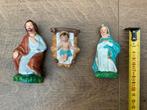 3 gebruikte Jezus Jozef en Maria beeldjes kerststal, Ophalen, Gebruikt, Beeld(je), Christendom | Katholiek