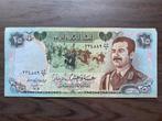 25 Dinars Irak 1986 Bankbiljet p-73 #2, Postzegels en Munten, Ophalen of Verzenden, Midden-Oosten, Los biljet