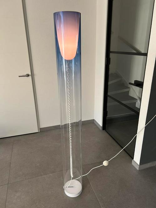 Kartell Toobe Ferruccio Laviani design blauwe vloerlamp, Huis en Inrichting, Lampen | Vloerlampen, Zo goed als nieuw, 150 tot 200 cm