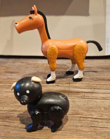 Fisher-Price Little People Paard en Varken beschikbaar voor biedingen