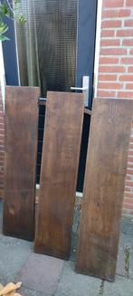 Antiek Eiken rechtse hoek planken Antique Oak corner shelves, Ophalen