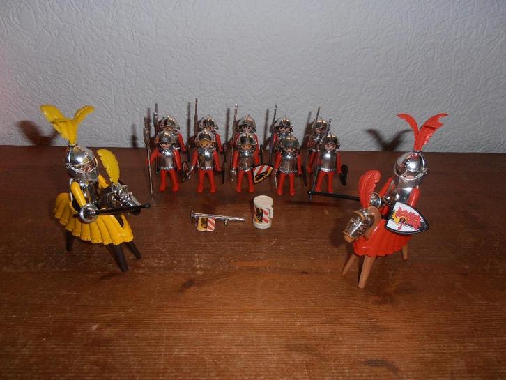 Playmobil vintage partij kasteel ridders., Kinderen en Baby's, Speelgoed | Playmobil, Zo goed als nieuw, Los playmobil, Ophalen of Verzenden
