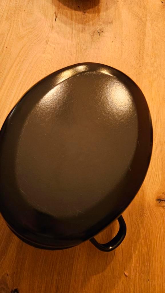 Zwarte Braadslede / Braadpan RVS, Huis en Inrichting, Keuken | Potten en Pannen, Zo goed als nieuw, Koekenpan of Braadpan, Rvs