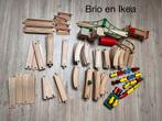Houten treinset Brio retro en Ikea, Ophalen, Zo goed als nieuw