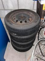 Zomerbanden 185/65 R14 op stalen velg - Ford Focus, Ophalen, 14 inch, Gebruikt, Banden en Velgen