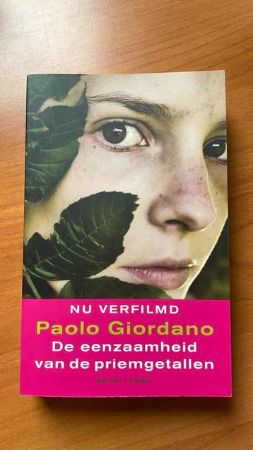 Paolo Giordano - De eenzaamheid van de priemgetallen beschikbaar voor biedingen