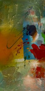 Untitled - William Malucu - 100% olieverf, Ophalen