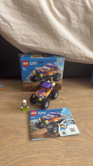 LEGO City 60251 – Monstertruck  beschikbaar voor biedingen