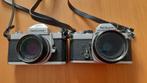 2 nikon analoge camera's, Audio, Tv en Foto, Fotocamera's Analoog, Ophalen of Verzenden, Gebruikt, Spiegelreflex, Nikon