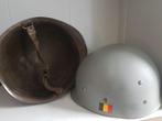 M1 helm - Oorlogshelm - Staal - met binnen helm & Kin riem., Verzamelen, Ophalen, Landmacht, Overige gebieden, Helm of Baret