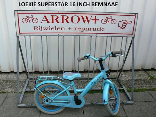 MEISJESFIETSJES, Fietsen en Brommers, Fietsen | Meisjes, Gebruikt, 16 inch, Ophalen