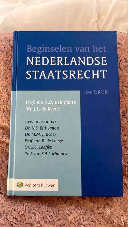 Beginselen van het Nederlands staatsrecht, Boeken, Wetenschap, Zo goed als nieuw, Ophalen of Verzenden