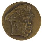 PENNING 1962 Joop Hekman : Luitenant Admiraal Helfrich º, Postzegels en Munten, Penningen en Medailles, Verzenden, Brons, Nederland