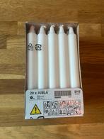 20x Ikea Jubla kroonkaarsen, Huis en Inrichting, Ophalen, Overige materialen, Wit, Nieuw