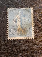 Franse Postzegel - République Française 25c, Ophalen of Verzenden, Gestempeld
