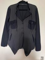 CASSIOPÉE travelstof jasje / blouse maat L, Zwart, Maat 42/44 (L), Ophalen of Verzenden, Zo goed als nieuw