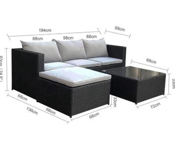 garden furniture rattan beschikbaar voor biedingen