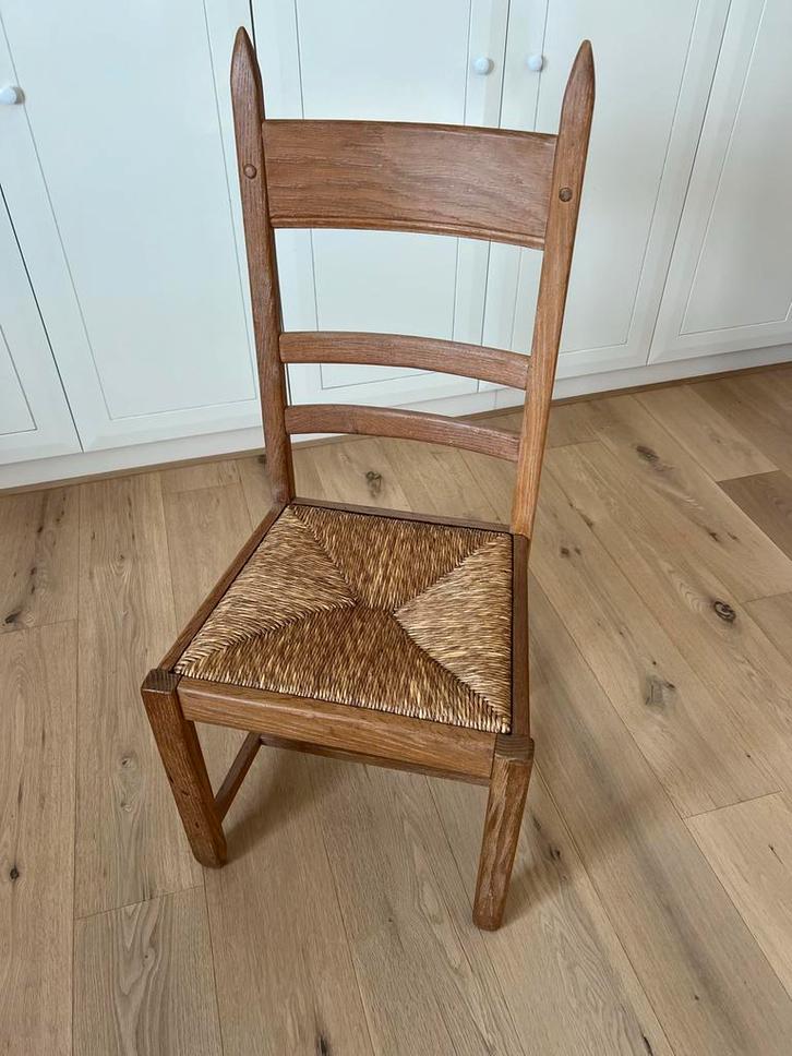 6 Eiken Stoelen - Uitstekende Staat!, Huis en Inrichting, Stoelen, Zo goed als nieuw, Vijf, Zes of meer stoelen, Hout, Bruin, Ophalen