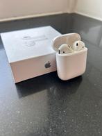 Apple airpods 2 met doos, Telecommunicatie, Mobiele telefoons | Oordopjes, Ophalen of Verzenden, Zo goed als nieuw, In gehoorgang (in-ear)