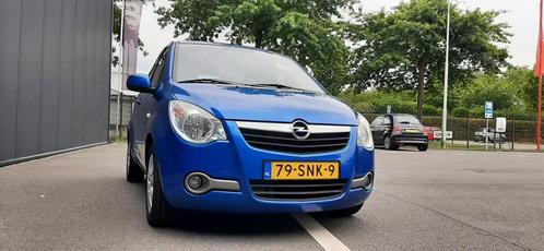 Opel Agila 1.0 12V 2011 Blauw, Auto's, Opel, Bedrijf, Agila, ABS, Airbags, Airconditioning, Alarm, Boordcomputer, Centrale vergrendeling