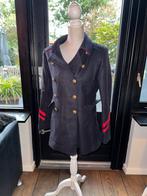 Zara Jas - Donkerblauw met Rode Strepen - Maat L, Blauw, Zara, Maat 42/44 (L), Ophalen of Verzenden