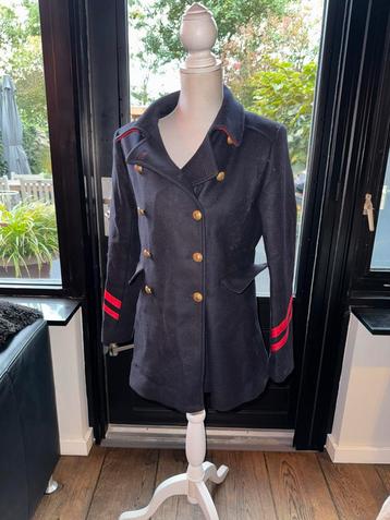 Zara Jas - Donkerblauw met Rode Strepen - Maat L beschikbaar voor biedingen