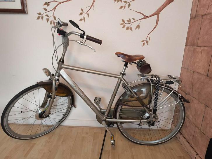 Batavus Herenfiets - Gebruikt, Fietsen en Brommers, Fietsen | Dames | Damesfietsen, Gebruikt, Batavus, Versnellingen, 53 tot 56 cm