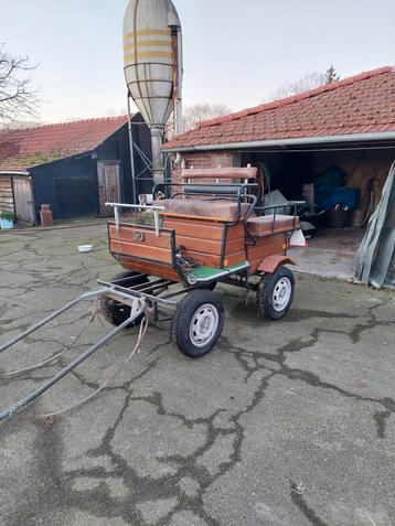 Te koop Sjees paardrijwagen beschikbaar voor biedingen