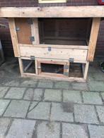 Konijnenhok, Dieren en Toebehoren, Ophalen, Minder dan 75 cm, Zo goed als nieuw, 90 cm of meer
