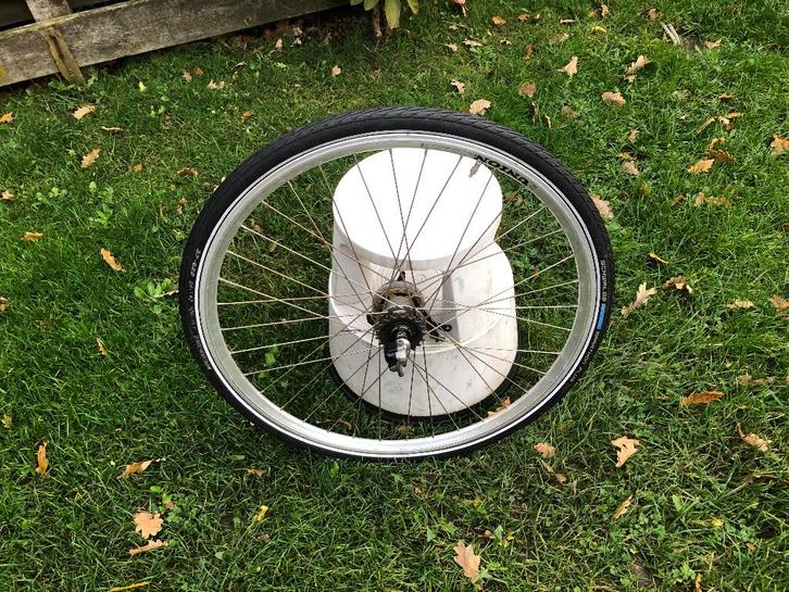 te koop:Achterwiel 28 inch 3 NEXUS versnellingen rollerbrake, Fietsen en Brommers, Fietsonderdelen, Gebruikt, Algemeen, Wiel, Ophalen of Verzenden
