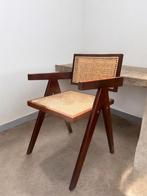 Pierre Jeanneret stoelen - set van 4 - designklassieker, Huis en Inrichting, Stoelen, Riet of Rotan, Bruin, Ophalen of Verzenden