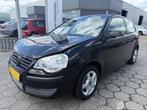 Volkswagen Polo 1.2 Easyline (bj 2008), 1198 cc, Zwart, Handgeschakeld, Benzine