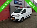 Ford Transit Custom 270 2.0 TDCI L1H1 Trend airco 152328 km, Auto diversen, Schadeauto's, 1995 cc, Overige carrosserieën, Wit