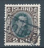 B315 – Scandinavië  - Ijsland – MiNr 166 (gestempeld), Verzenden, IJsland, Gestempeld