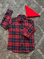 Carnaval, houthakkers blouse , maat 38/ M, Maat 38/40 (M), Carnaval, Ophalen of Verzenden, Zo goed als nieuw