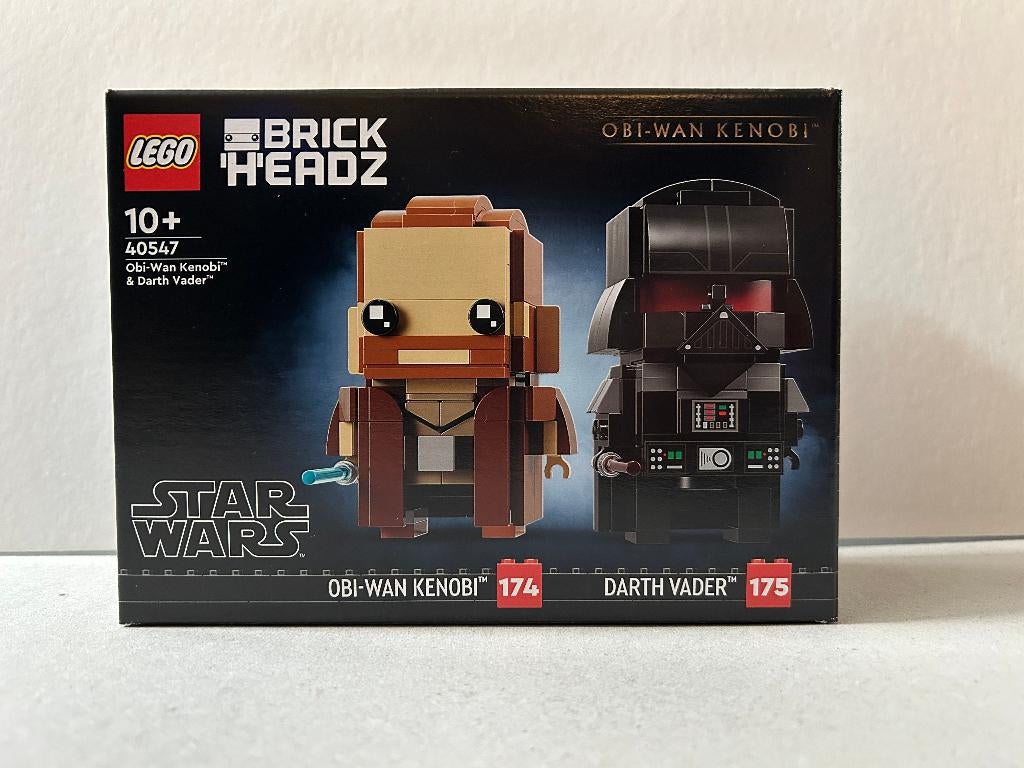 Lego Star Wars 40547 - Obi-Wan Kenobi en Darth Vader, BrickHeadz, Lego, Nieuw, Ophalen of Verzenden